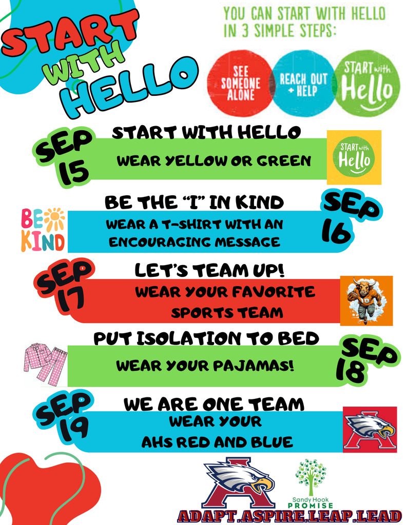 Start With Hello Week!