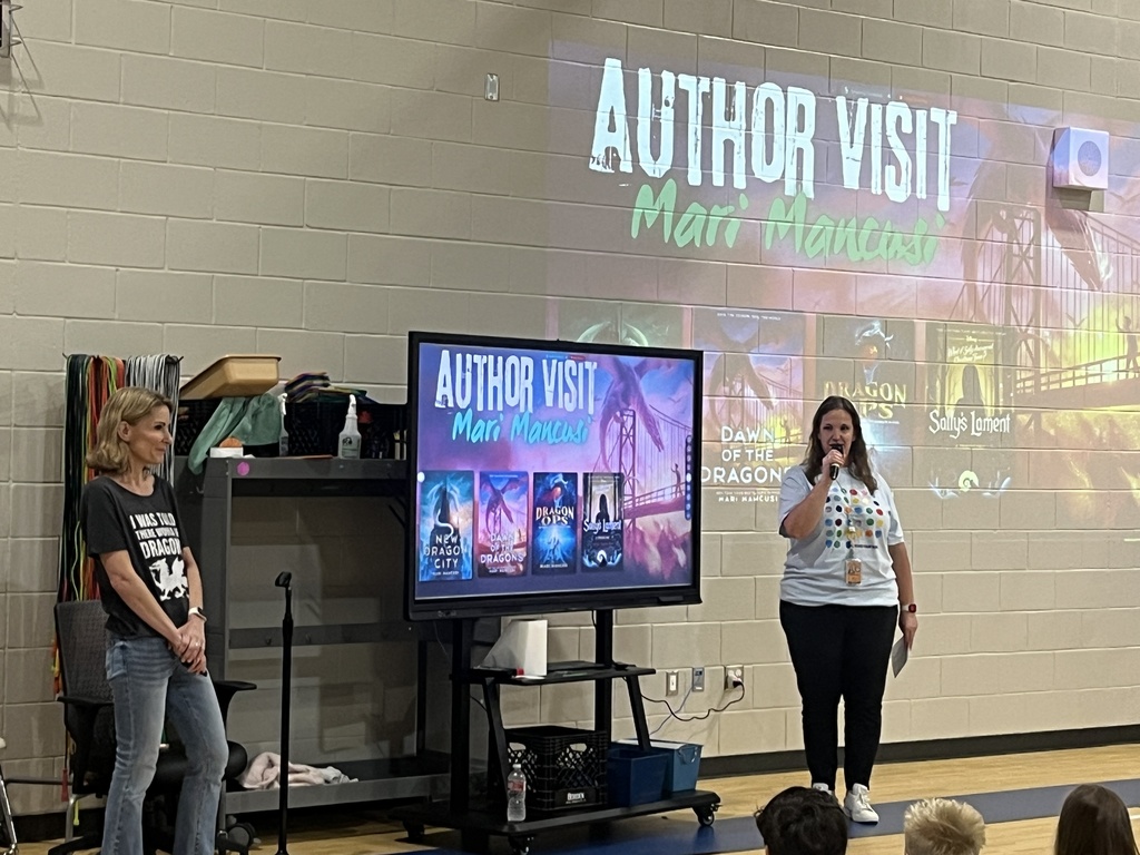 Author Visit Mari Mancusi