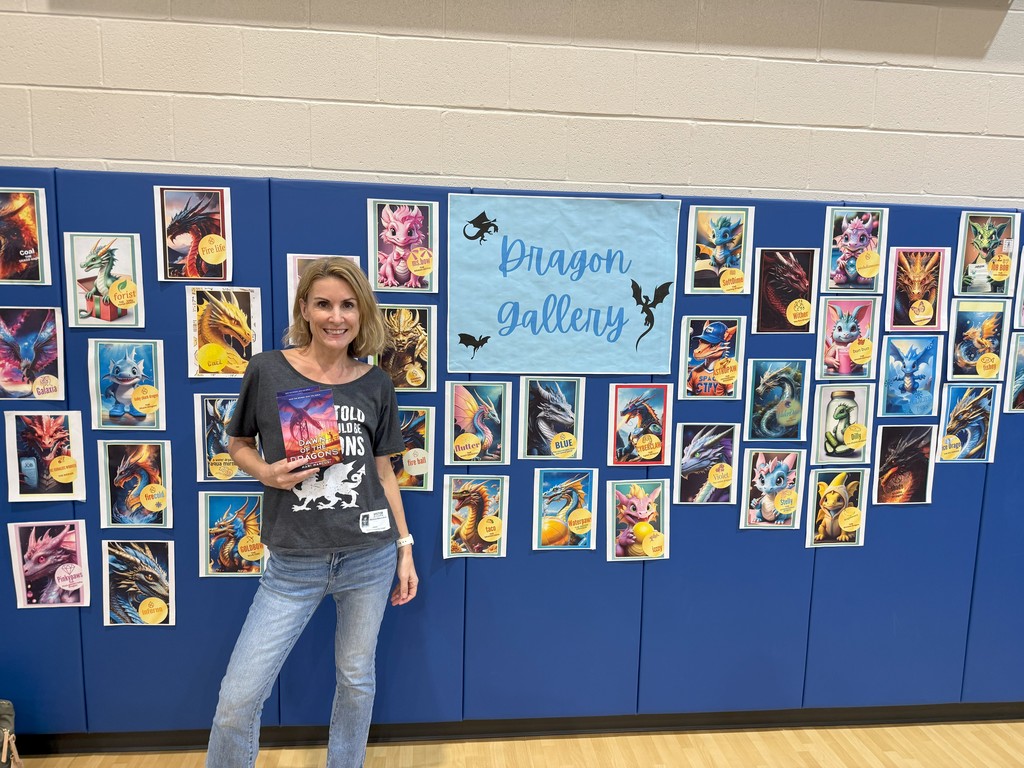 Mari Mancusi Author Visit & Dragon Pictures