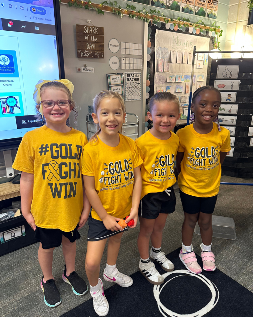 kinder students