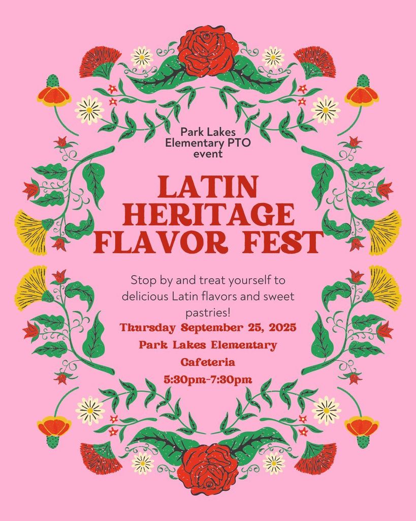 Latin Heritage Flavor Fest Flyer