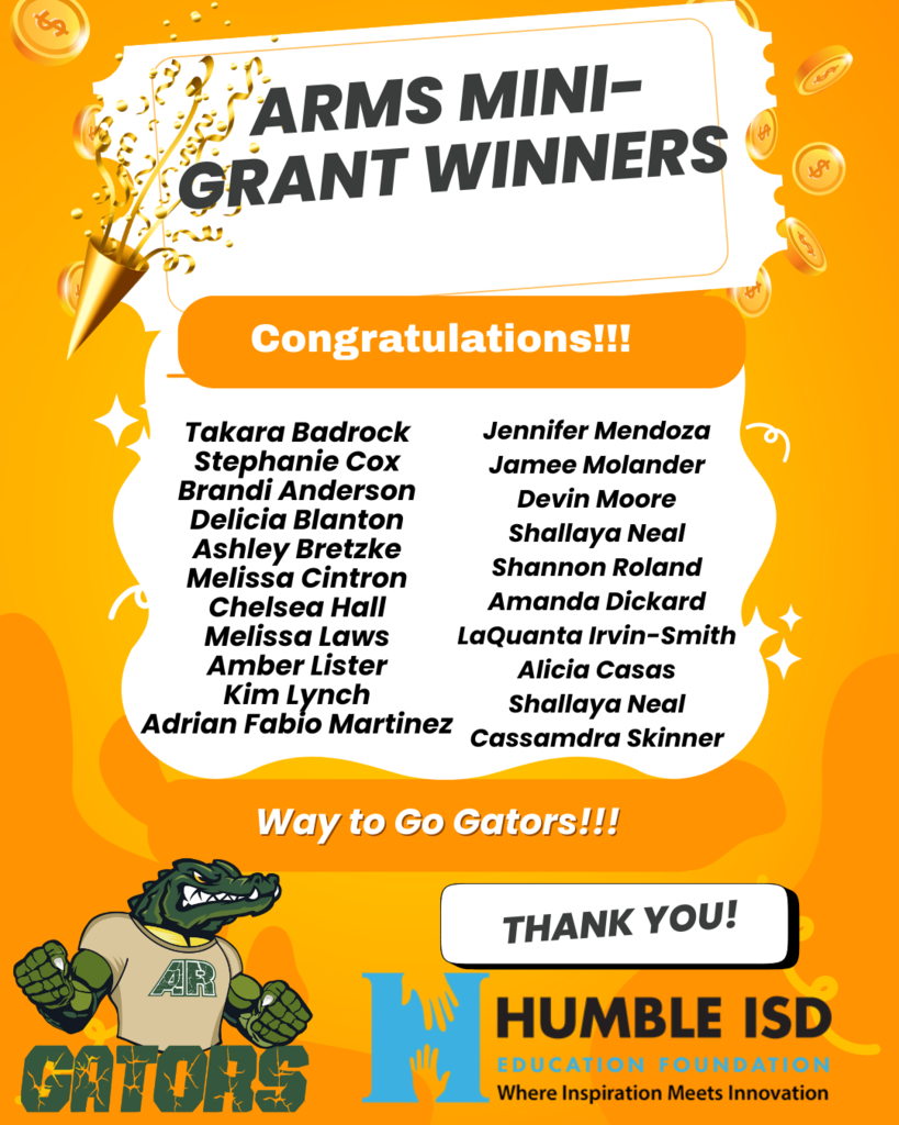 Upgrade mini-grant winners 2025