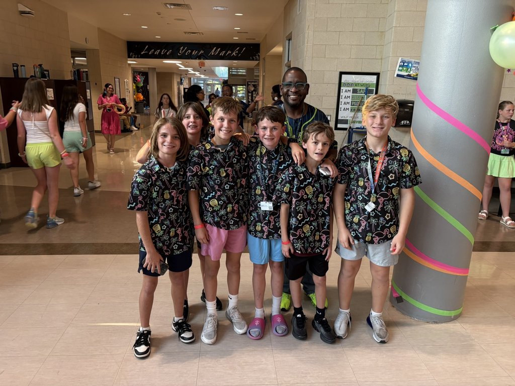 student at the neon dance