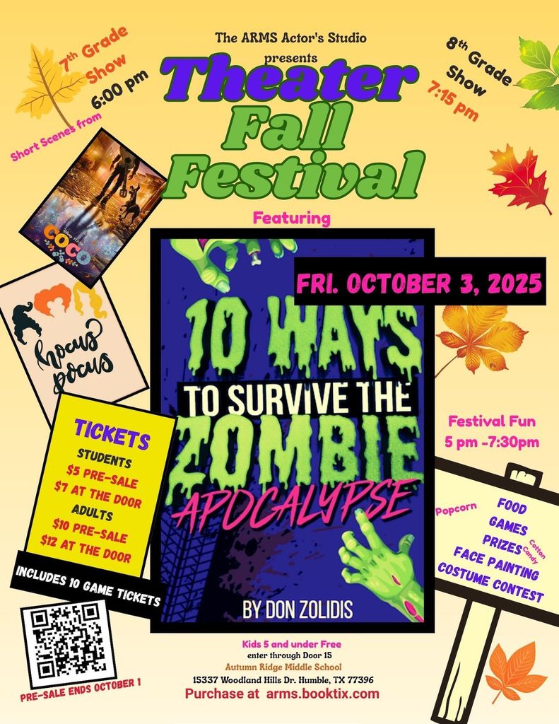 Theatre Fall Festival 2025