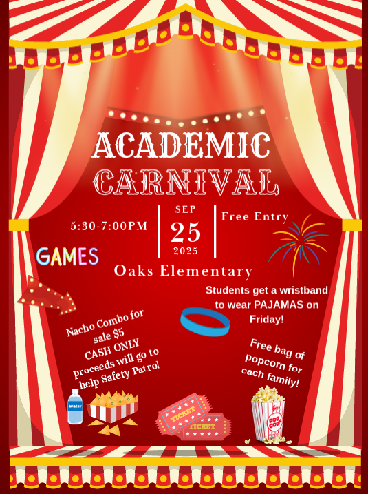 Academic carnival flyer