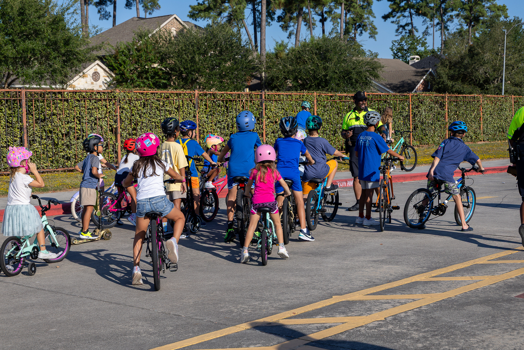 Attendees at Bike Rodeo 2025