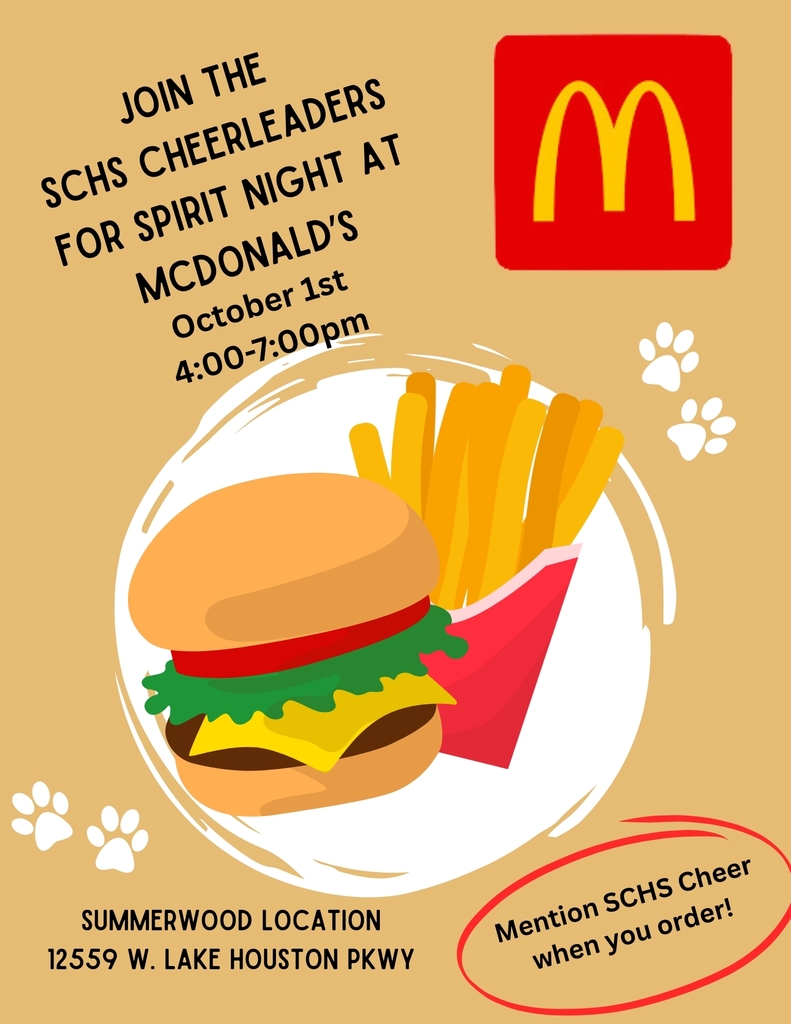 Join the SCHS Cheerleaders For Spirit Night at McDonald’s (1)