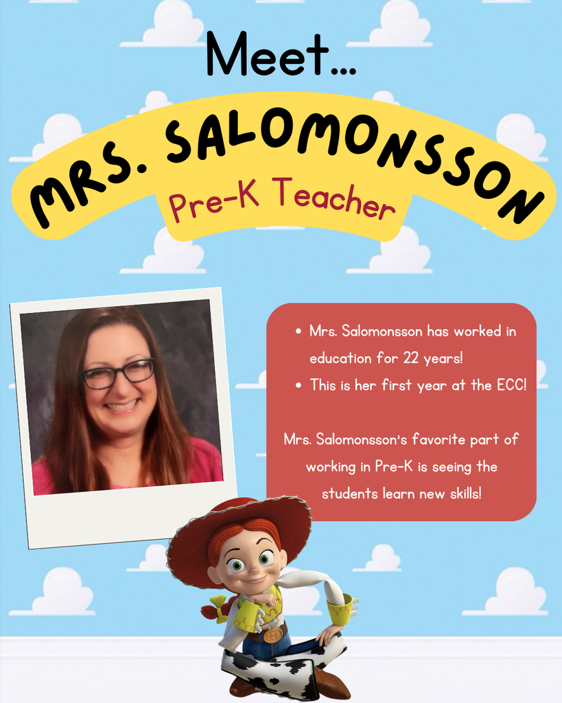 Pre-K teacher Mrs. Salomonsson intro post
