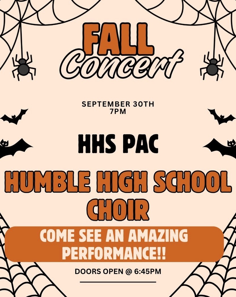 HHS Choir Fall Concert Flier