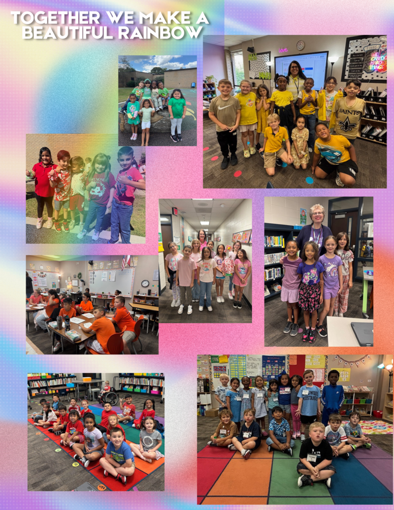 Together we make a rainbow