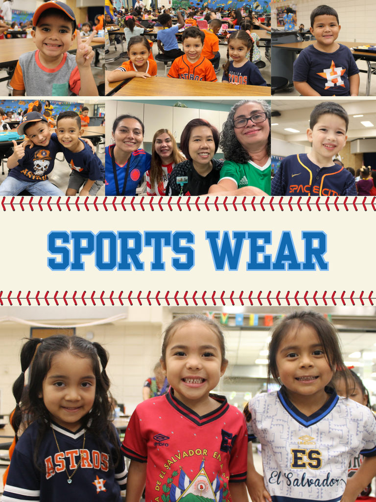 Sports wear day