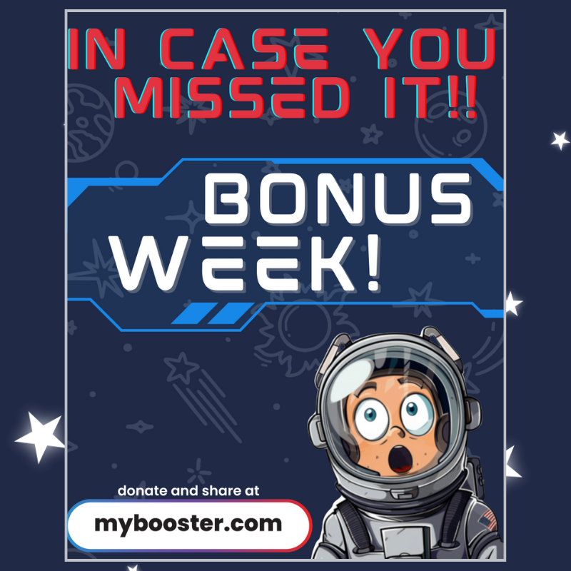 Boosterthon Bonus Week