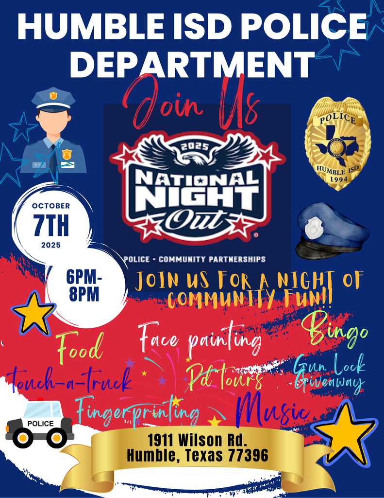 Humble ISD Police Department National Night Out