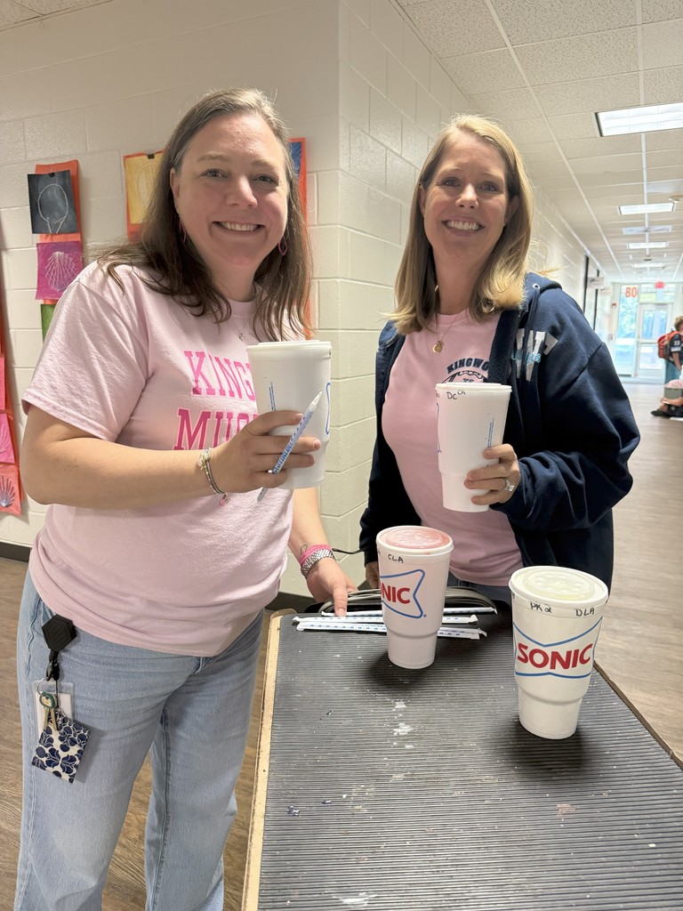PTA treating our staff to Sonic drinks.