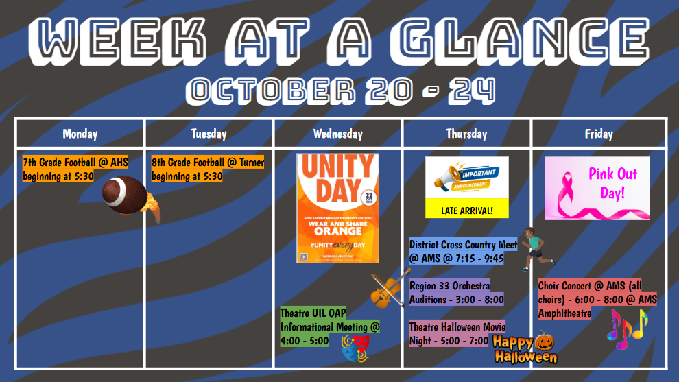 WAAG (10/20 - 10/24)