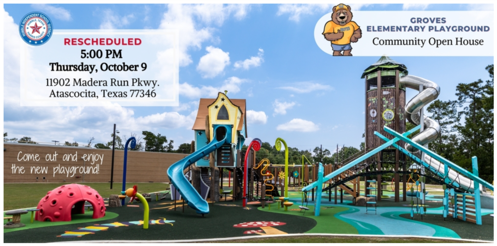 Groves Elementary Playground Dedication October 9 2025