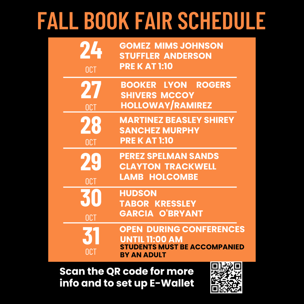 fall book fair