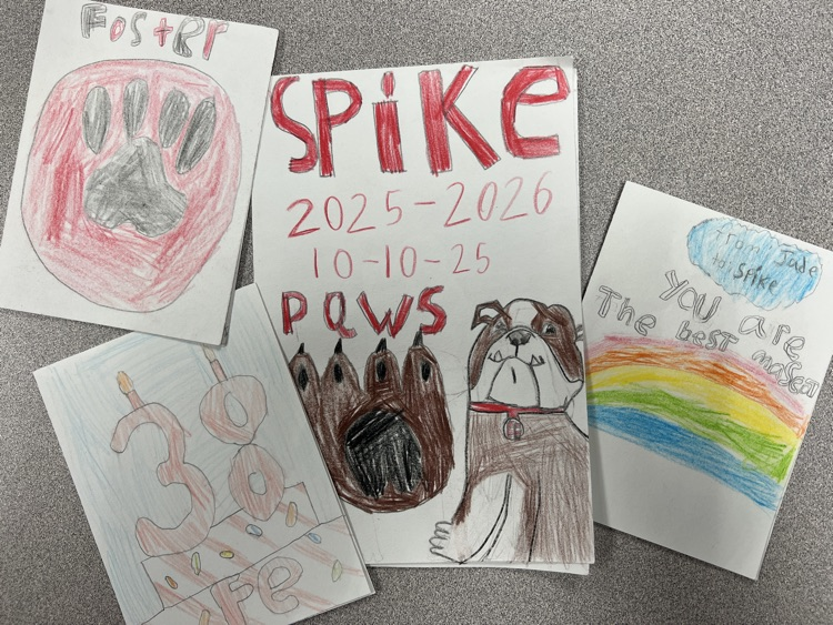Spike’s Birthday Cards
