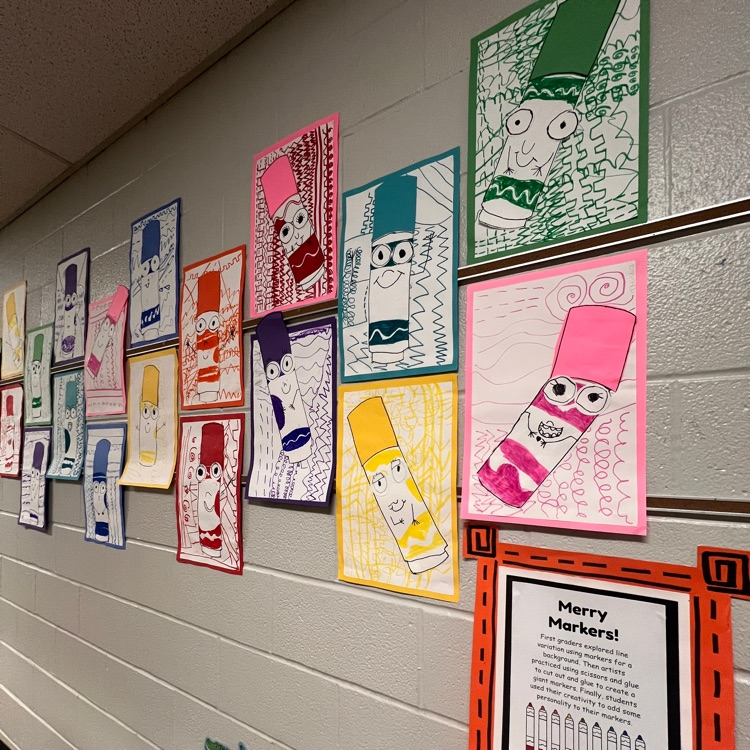 1st grade artwork