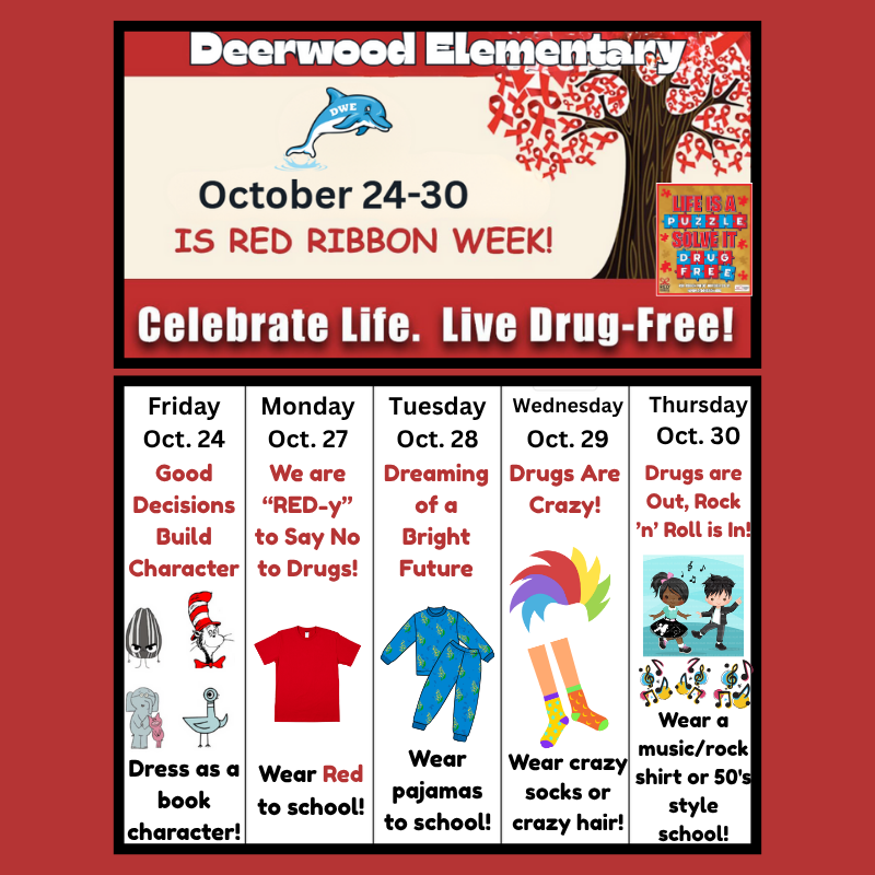 Red Ribbon Week October 24-29