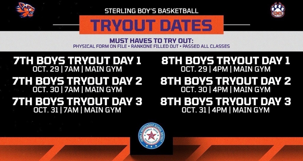 Boys Basketball Tryouts