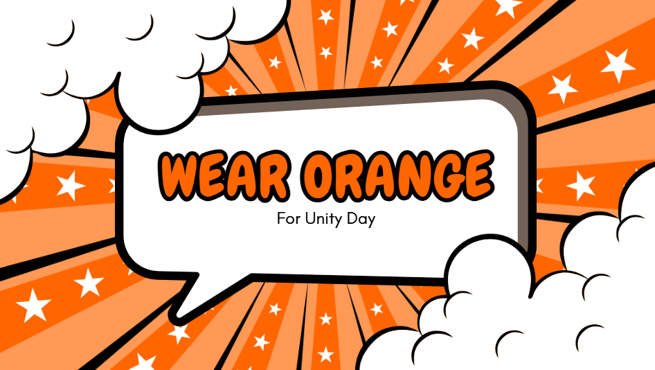 Wear orange