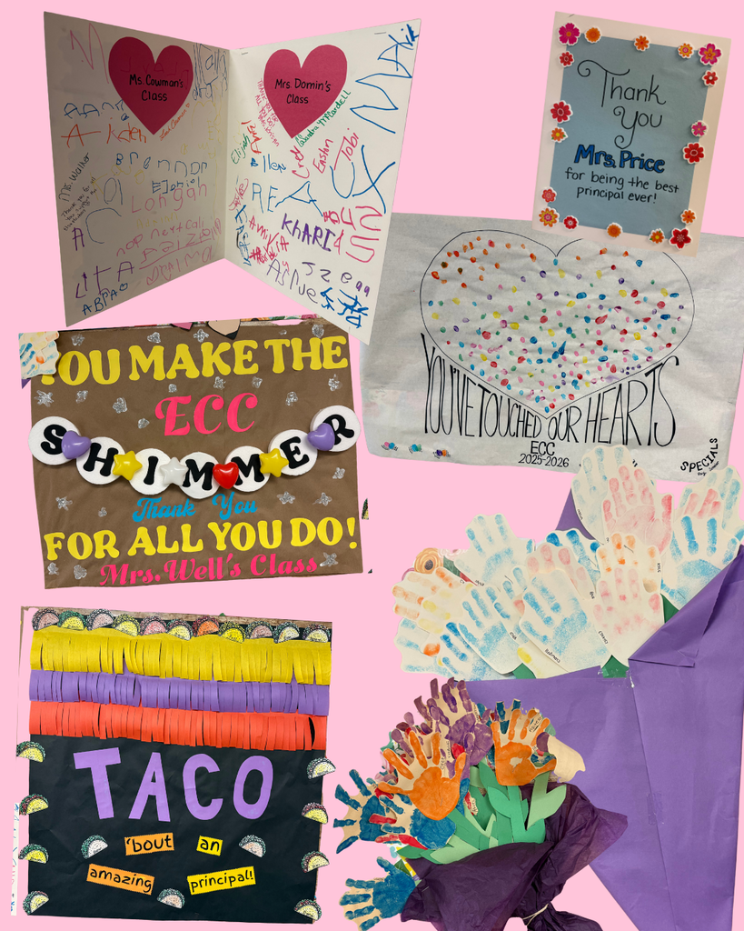 Student created thank you cards