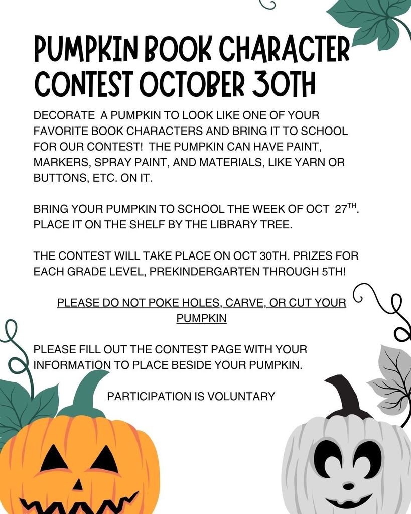 Pumpkin Decorating Contest