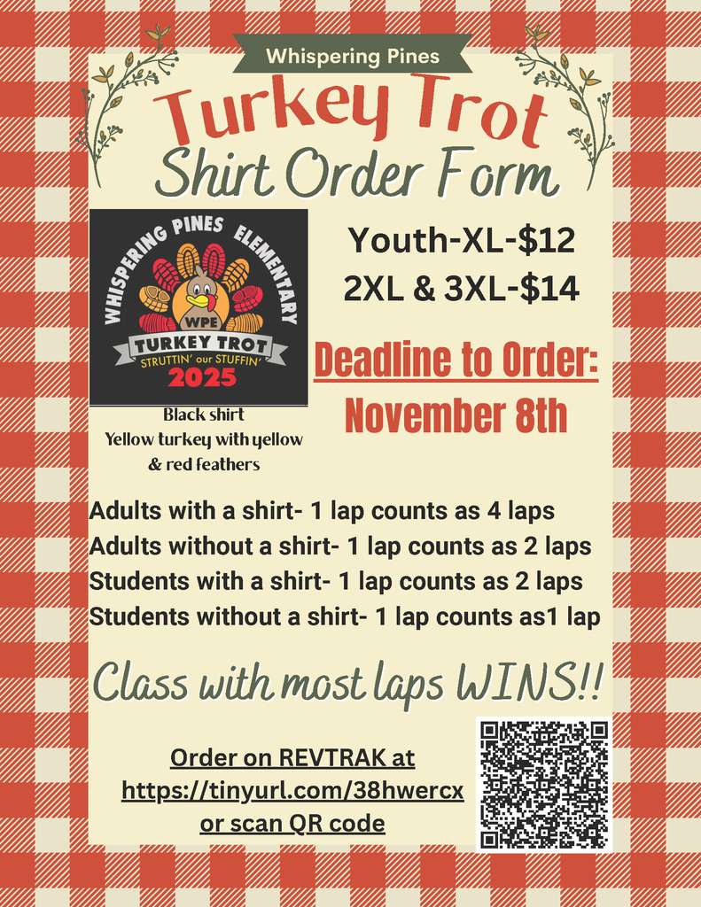 Turkey trot shirt flyer
