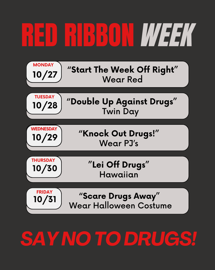 Red Ribbon dress up week