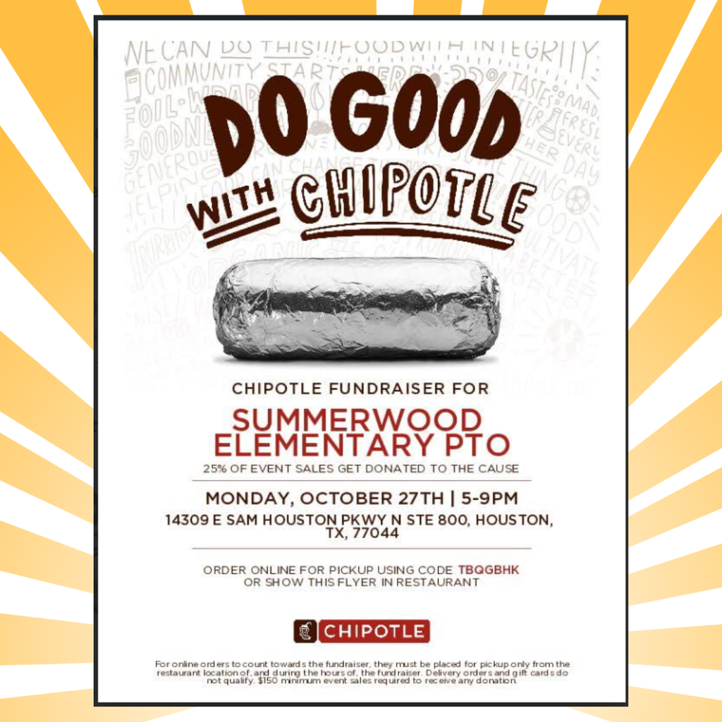 Chipotle Spirit NIght