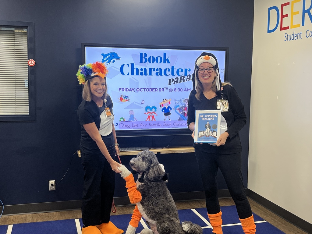 Book Character Parade Oct. 24.