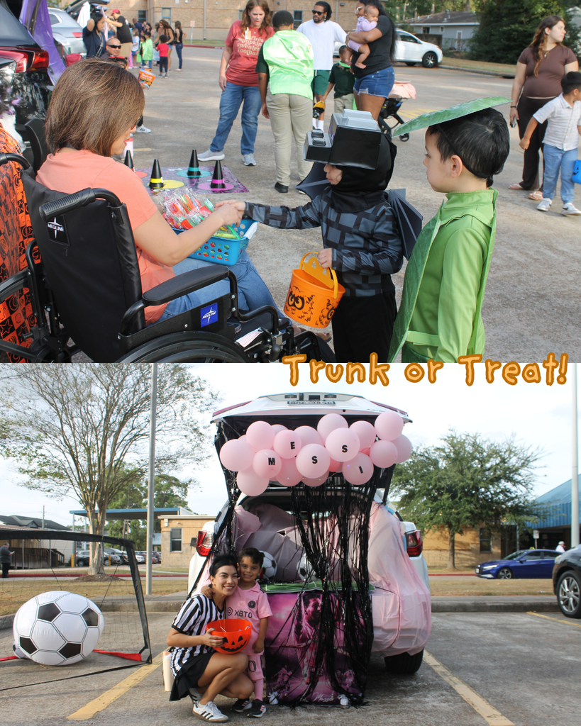 Trunk or treat at fall festival