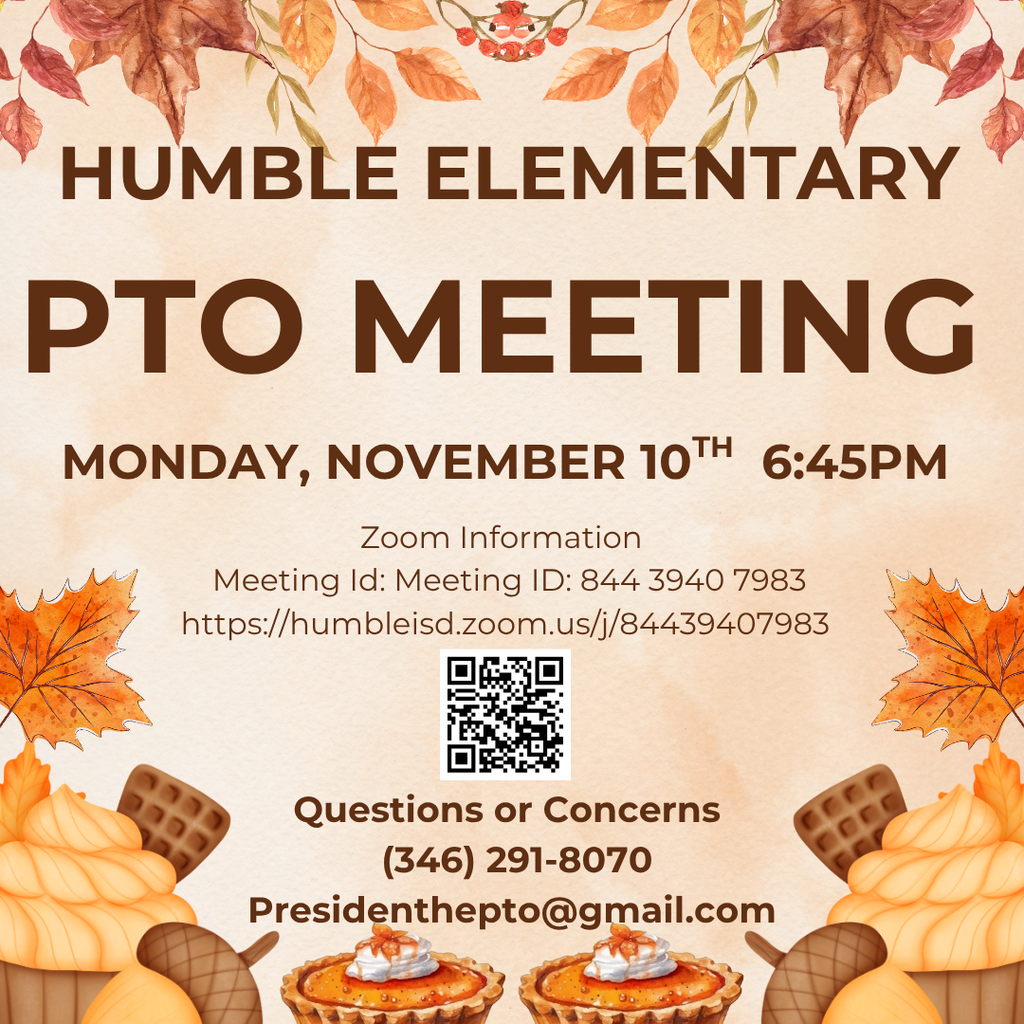 PTO Meeting - English