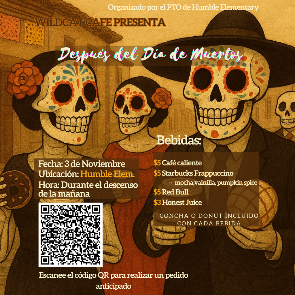 Coffee Flyer Spanish