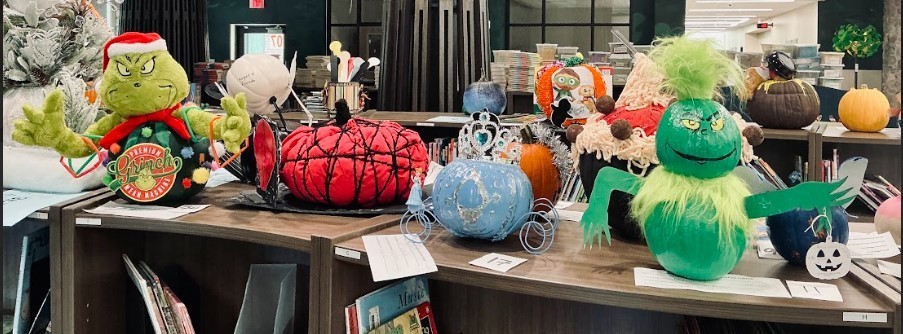 BOOK CHARACTER PUMPKIN