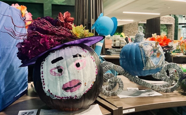 BOOK CHARACTER PUMPKIN