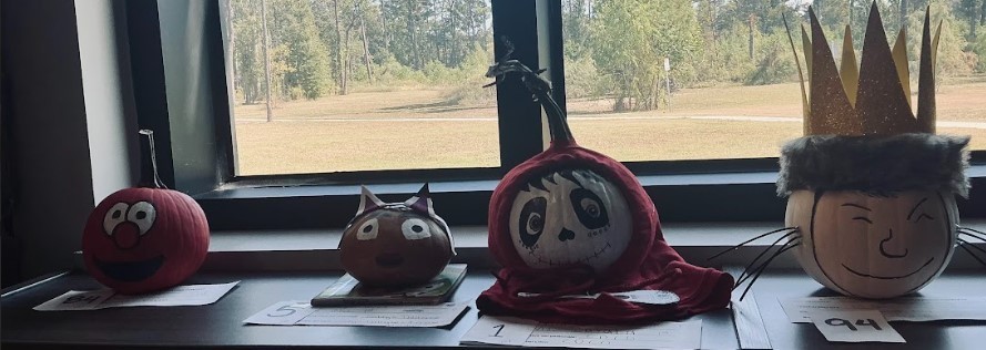 BOOK CHARACTER PUMPKIN
