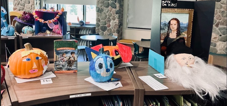 BOOK CHARACTER PUMPKIN