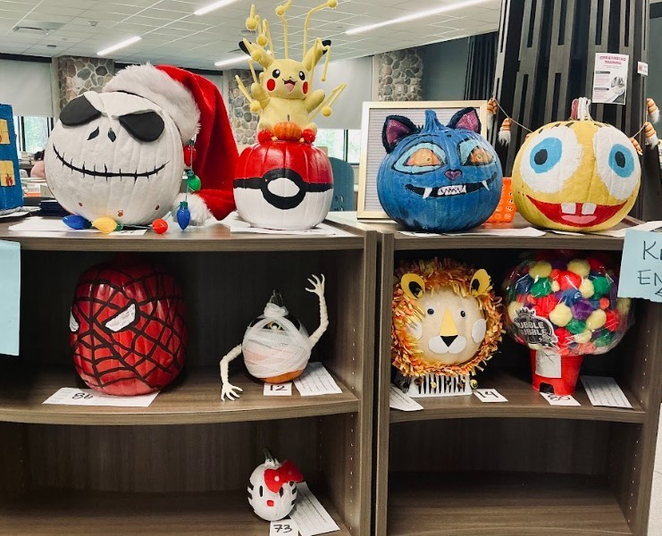 BOOK CHARACTER PUMPKIN