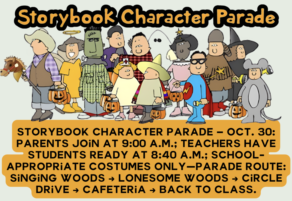 Story Book Character Parade