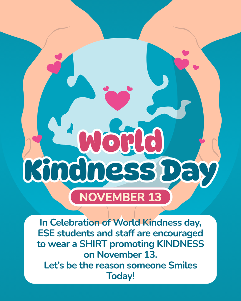 World Kindness Day flyer