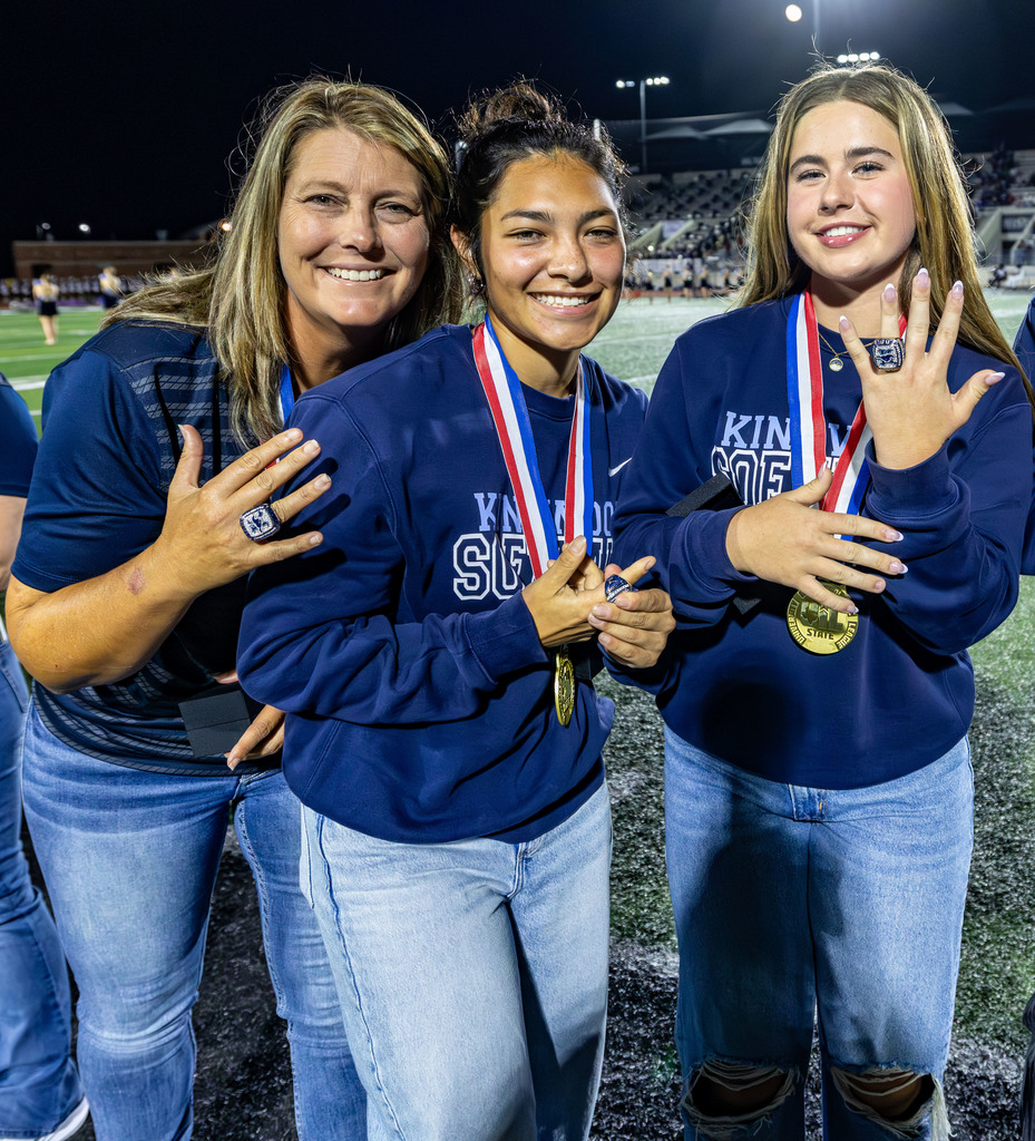 Kingwood Softball Ring Ceremony