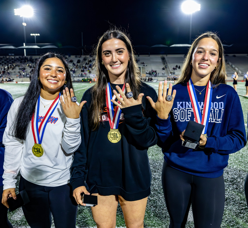 Kingwood Softball Ring Ceremony