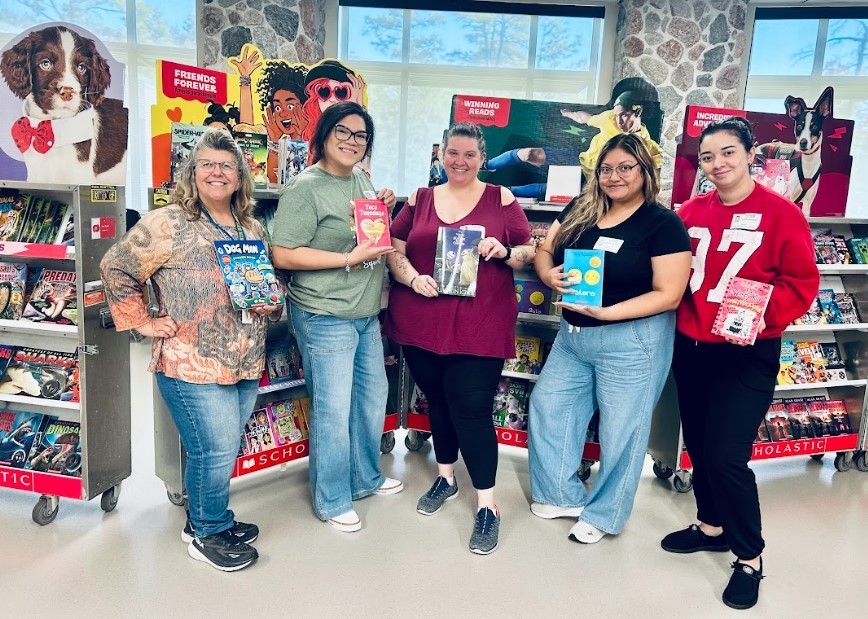 Ms. Craig and some of the amazing volunteers.