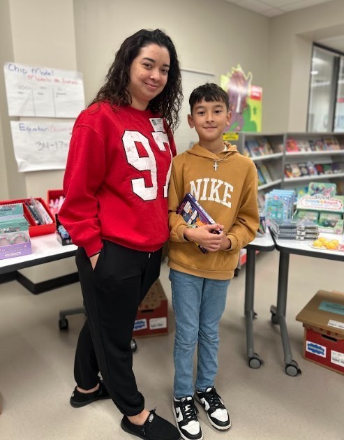 Shopping at the Bookfair! 