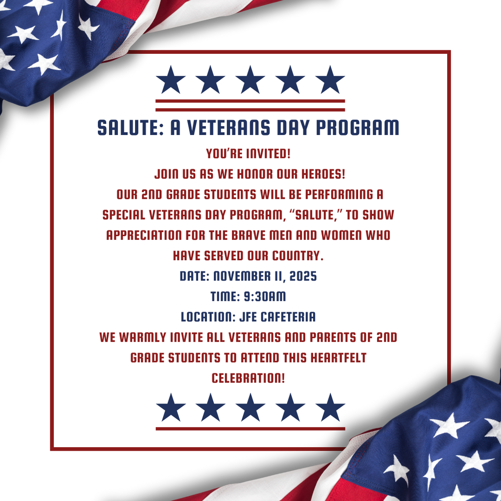 Veterans Day Performance Flyer
