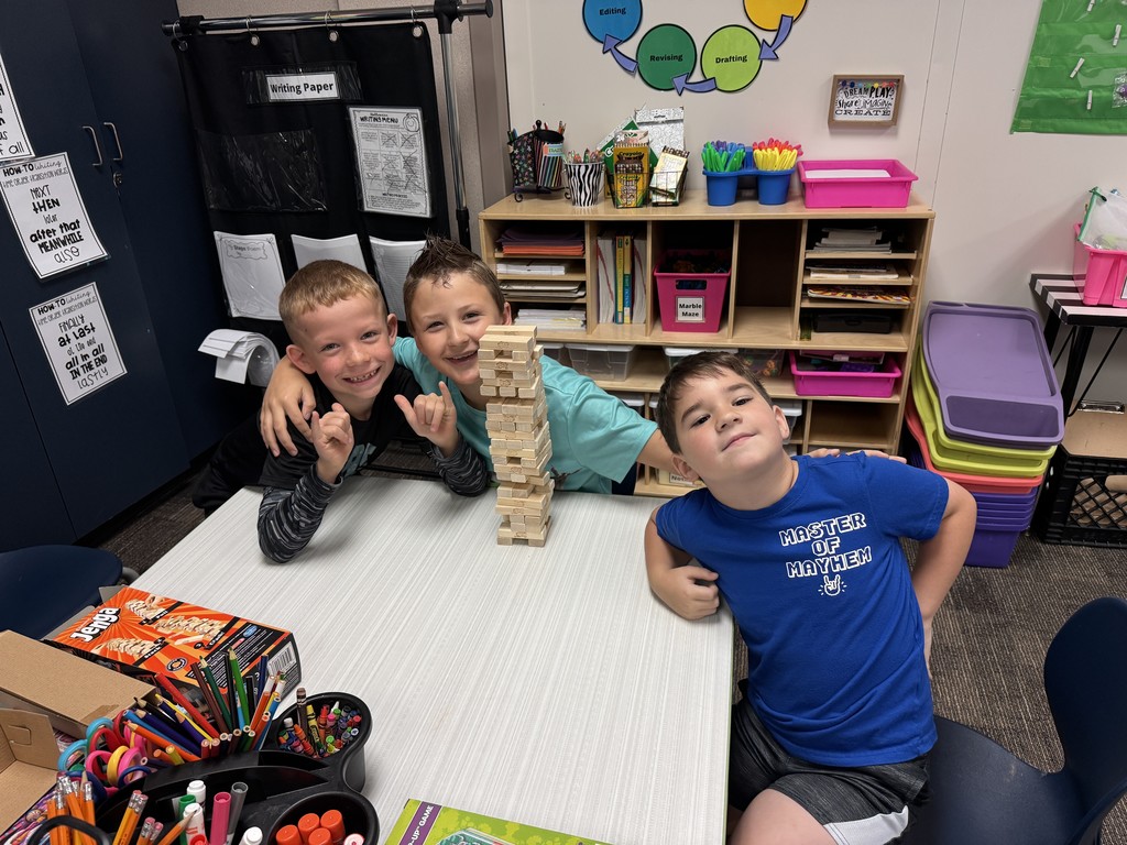 Second Grade Board Game Day!