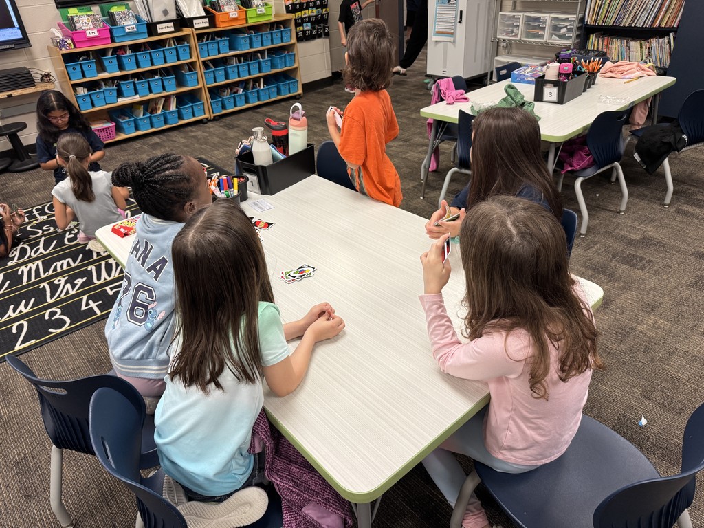 Second Grade Board Game Day!
