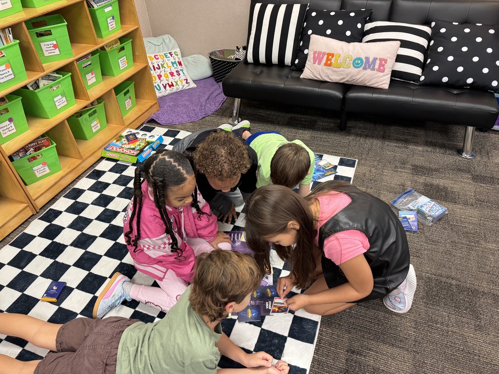 Second Grade Board Game Day!